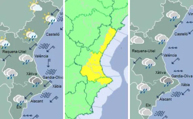 Tiempo En Valencia | Lluvias Generalizadas Y Frío En Casi Toda La ...